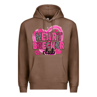 Chestnut Heart breaker club Valentine's Day Premium Hoodie - HowdyJamesFarm