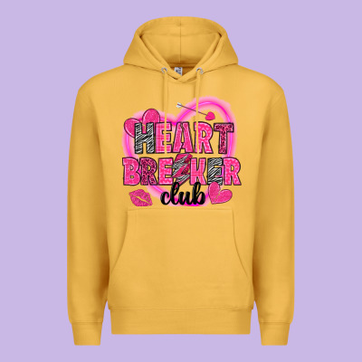 Heart Breaker Club Valentine's Day Premium Hoodie Designed By Howdyjamesfarm
