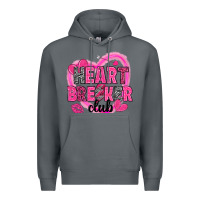 Rock Heart breaker club Valentine's Day Premium Hoodie - HowdyJamesFarm