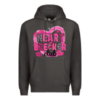 Smoke Heart breaker club Valentine's Day Premium Hoodie - HowdyJamesFarm