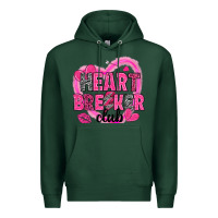 Sports Green Heart breaker club Valentine's Day Premium Hoodie - HowdyJamesFarm