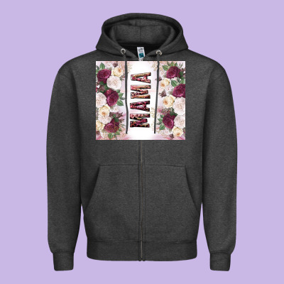 Mother’s Day Mama Flowers Tumbler Tbs Zipper Hoodie Designed By Tumblerdesignbyshophia