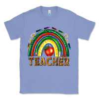 Colony Blue rainbow teacher Classic Tee - NancyCooperArtShop