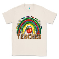 Natural rainbow teacher Classic Tee - NancyCooperArtShop