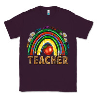 Plum rainbow teacher Classic Tee - NancyCooperArtShop