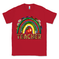 Red rainbow teacher Classic Tee - NancyCooperArtShop