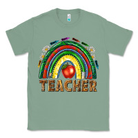 Sage rainbow teacher Classic Tee - NancyCooperArtShop