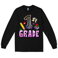 Black First Grade Long Sleeve Tee - RanaPortraitStore