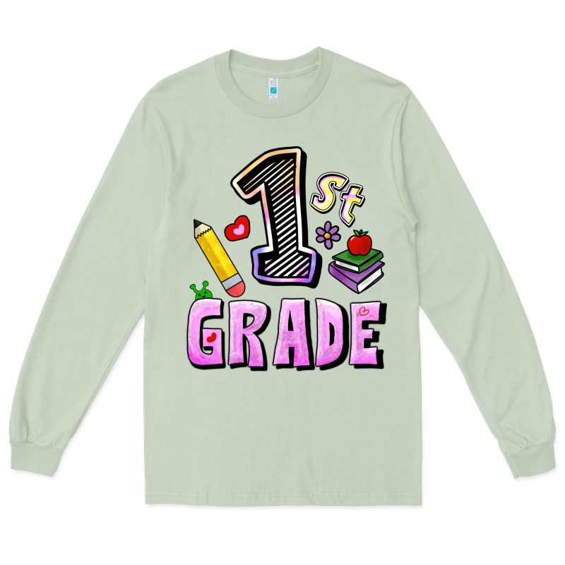 First Grade Long Sleeve Tee by RanaPortraitStore | Teevron