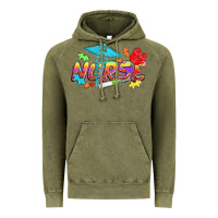 Vintage Olive Autism Nurse Vintage Hoodie - NancyCooperArtShop
