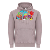 Vintage Zinc Autism Nurse Vintage Hoodie - NancyCooperArtShop