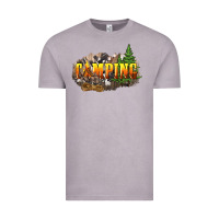 Vintage Zinc camping Vintage Tee - NancyCooperArtShop
