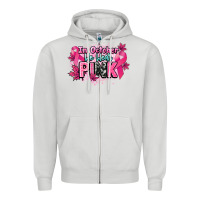 Dove Grey In October we wear pink Cancer Awareness Zipper Hoodie - HowdyJamesFarm