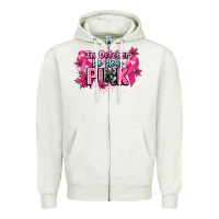 Oatmeal Heather In October we wear pink Cancer Awareness Zipper Hoodie - HowdyJamesFarm
