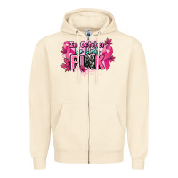 Sandshell In October we wear pink Cancer Awareness Zipper Hoodie - HowdyJamesFarm
