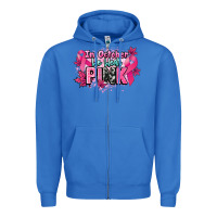 True Royal In October we wear pink Cancer Awareness Zipper Hoodie - HowdyJamesFarm