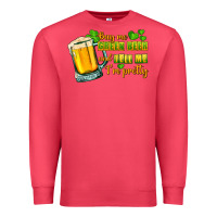 Cardinal Buy me green beer and tell me i'm pretty Premium Sweatshirt - CowGirlArtShop