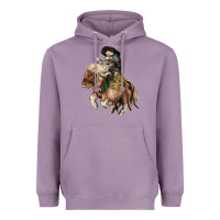 Lavender Midilli little Cowboy kid rodeo Heavyweight Hoodie - HowdyJamesFarm
