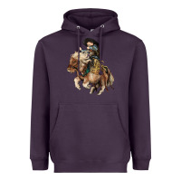 Plum Midilli little Cowboy kid rodeo Heavyweight Hoodie - HowdyJamesFarm