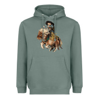 Sage Midilli little Cowboy kid rodeo Heavyweight Hoodie - HowdyJamesFarm