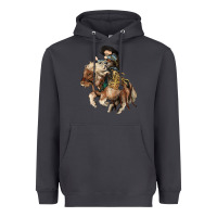 Smoke Midilli little Cowboy kid rodeo Heavyweight Hoodie - HowdyJamesFarm
