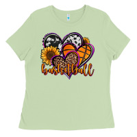 Matcha basketball hearts Ladies Tee - Jasminsmagicworld