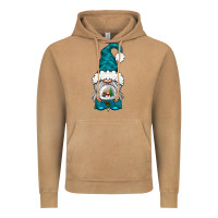 Vintage Camel winter gnome with snow globe Vintage Hoodie - NancyCooperArtShop