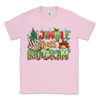Bubblegum Pink jingle bell rockin' Classic Tee - MaliasSmallBusiness