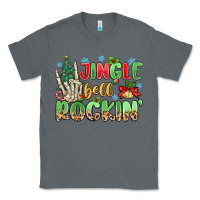 Charcoal Heather jingle bell rockin' Classic Tee - MaliasSmallBusiness