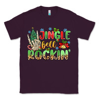 Plum jingle bell rockin' Classic Tee - MaliasSmallBusiness