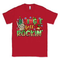 Red jingle bell rockin' Classic Tee - MaliasSmallBusiness