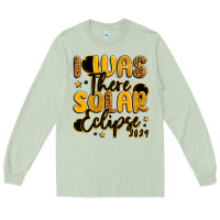Matcha i was there solar eclipse 2024 Long Sleeve Tee - LillyAllenDesigns