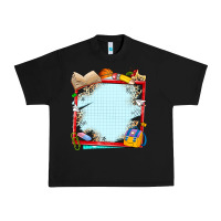 Black school your text here Urban Heavy Tee - NancyCooperArtShop