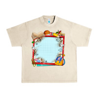 Sandshell school your text here Urban Heavy Tee - NancyCooperArtShop