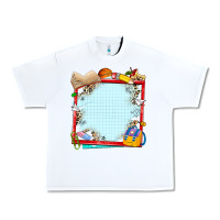 White school your text here Urban Heavy Tee - NancyCooperArtShop