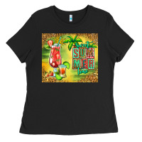 Black sweet summer time margarita Ladies Tee - Jasminsmagicworld