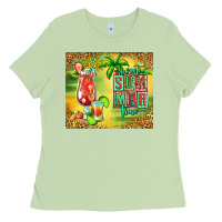 Matcha sweet summer time margarita Ladies Tee - Jasminsmagicworld