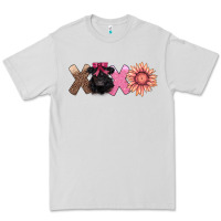 Dove Grey xoxo belted galloway Premium Tee - AdoDesignShop