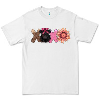 White xoxo belted galloway Premium Tee - AdoDesignShop