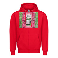Red for the love of the game with golf tumbler tbs Zipper Hoodie - TumblerDesignByShophia