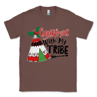 Chestnut Christmas with my tribe boho Classic Tee - CowhideDigitalArt