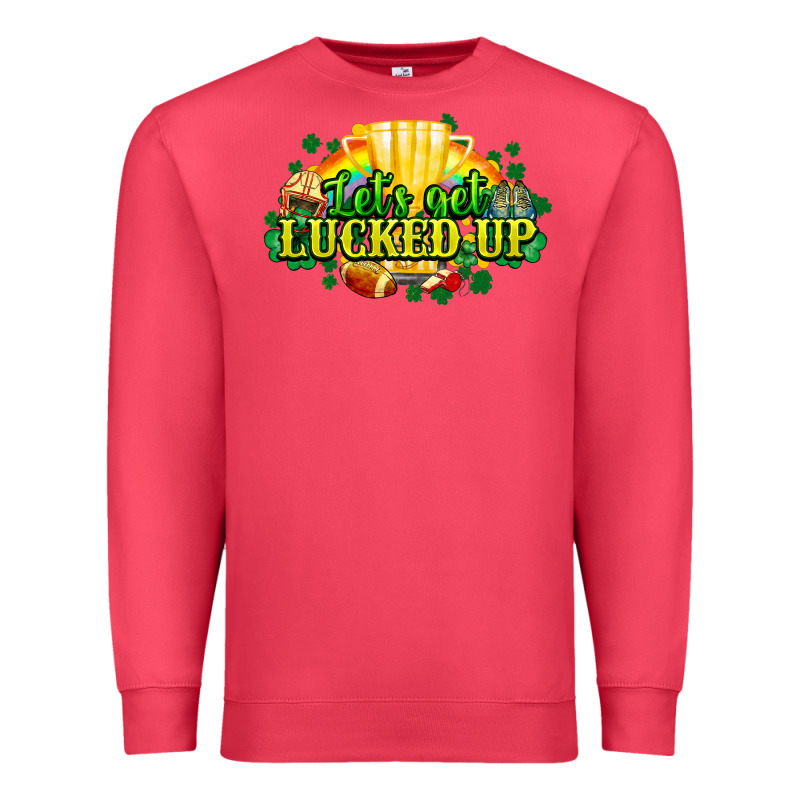 St. Patrick's Day American Football Premium Sweatshirt by HowdyJamesFarm | Teevron