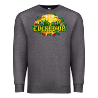 Charcoal Heather St. Patrick's Day American Football Premium Sweatshirt - HowdyJamesFarm