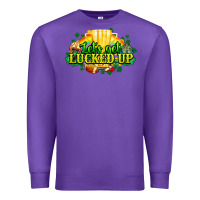 Purple St. Patrick's Day American Football Premium Sweatshirt - HowdyJamesFarm