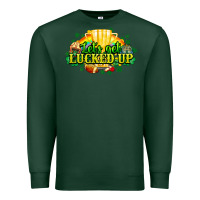Sports Green St. Patrick's Day American Football Premium Sweatshirt - HowdyJamesFarm