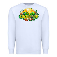 White St. Patrick's Day American Football Premium Sweatshirt - HowdyJamesFarm