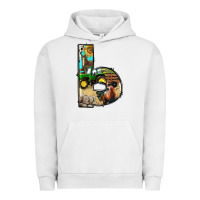Pigment Lunar Rock farm life alphabet lowercase letters b Urban Hoodie - BundleAndBundleShop