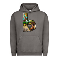 Pigment Tornado farm life alphabet lowercase letters b Urban Hoodie - BundleAndBundleShop