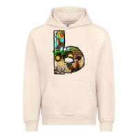 Sandshell farm life alphabet lowercase letters b Urban Hoodie - BundleAndBundleShop
