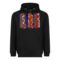 Black Basketball brushstroke Heavyweight Hoodie - HowdyJamesFarm
